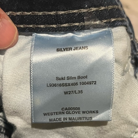Silver Jeans size 27 - Picture 3 of 4